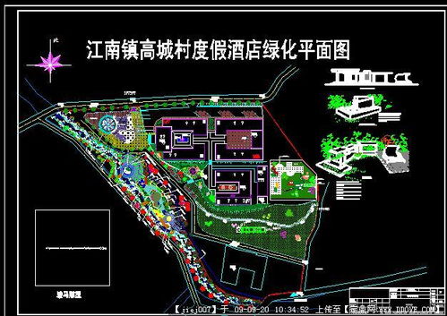 度假酒店景觀設(shè)計(jì)方案平面圖
