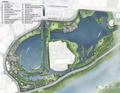 城市公園 福建漳州碧湖市民生態(tài)公園景觀設計