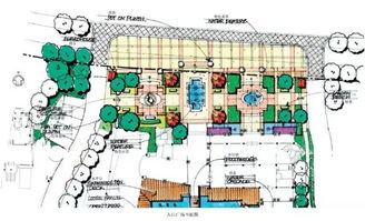 經(jīng)典入口景觀(guān)設(shè)計(jì)平面圖解析 構(gòu)筑第一印象的藝術(shù)